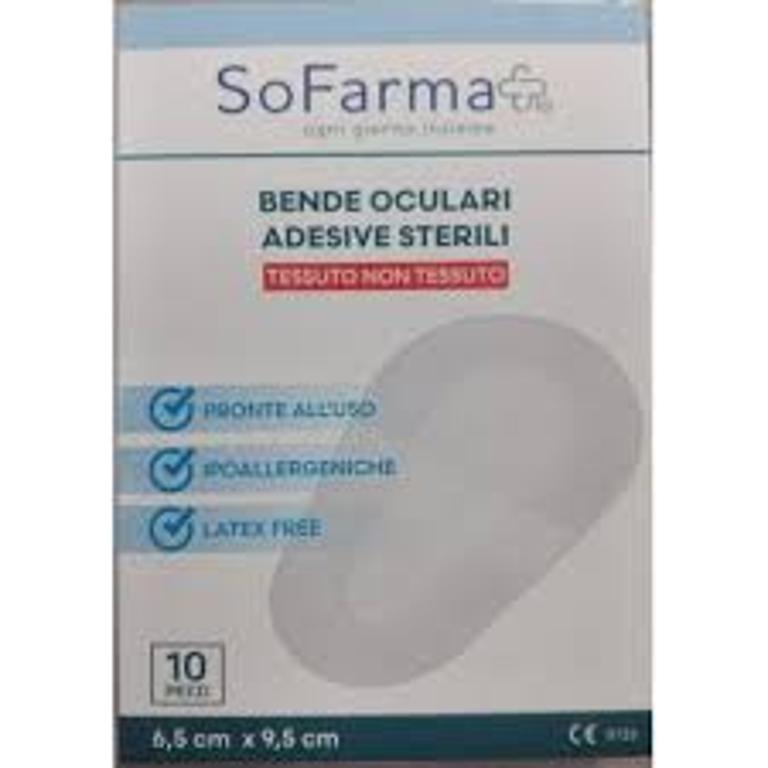 BENDA OCULARE MONOUSO 10PZ SOF