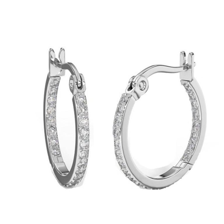 BJT406 ORECCHINI HOOP 20MM SS