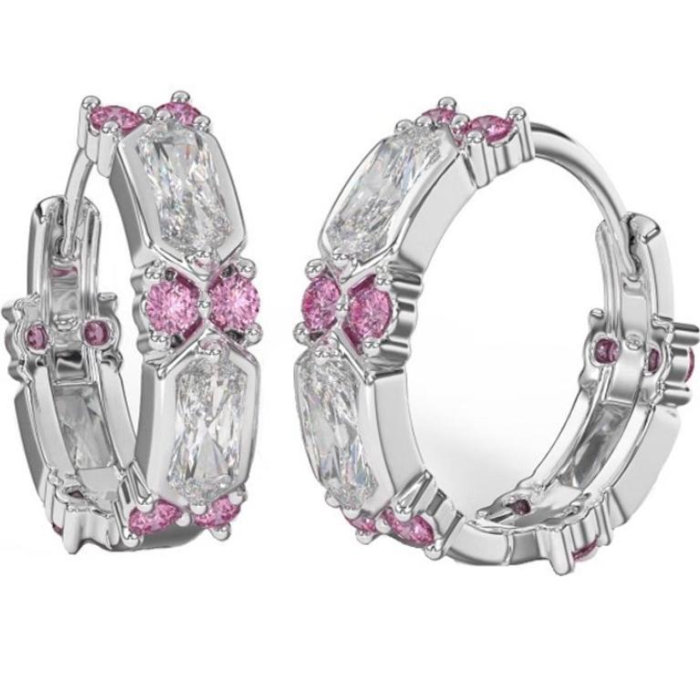 BJT413 ORECCHINI RING/W19MM SS