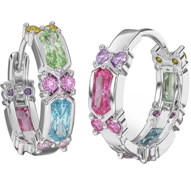 BJT414 ORECCHINI RING/C19MM SS