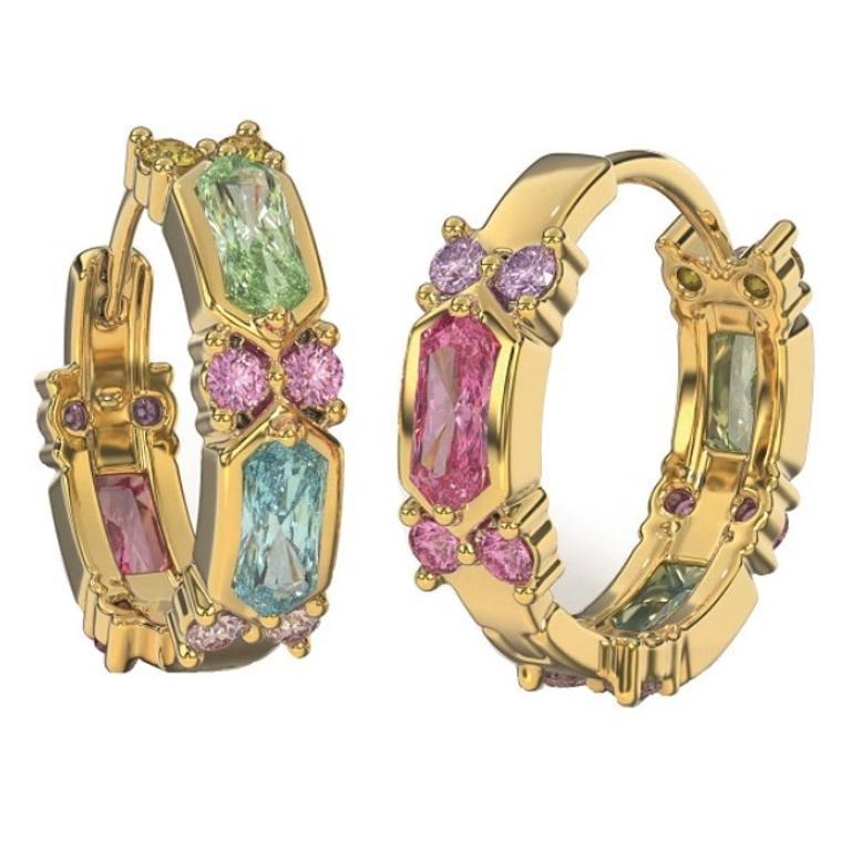 BJT415 ORECCHINI RING/C19MM GP