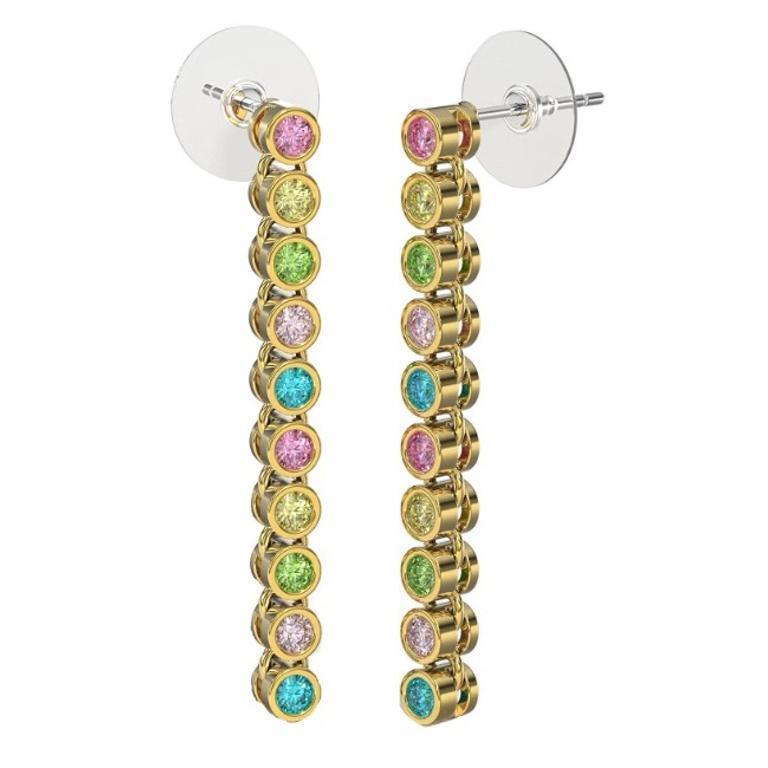 BJT418 ORECCHINI SNAK/C30MM GP