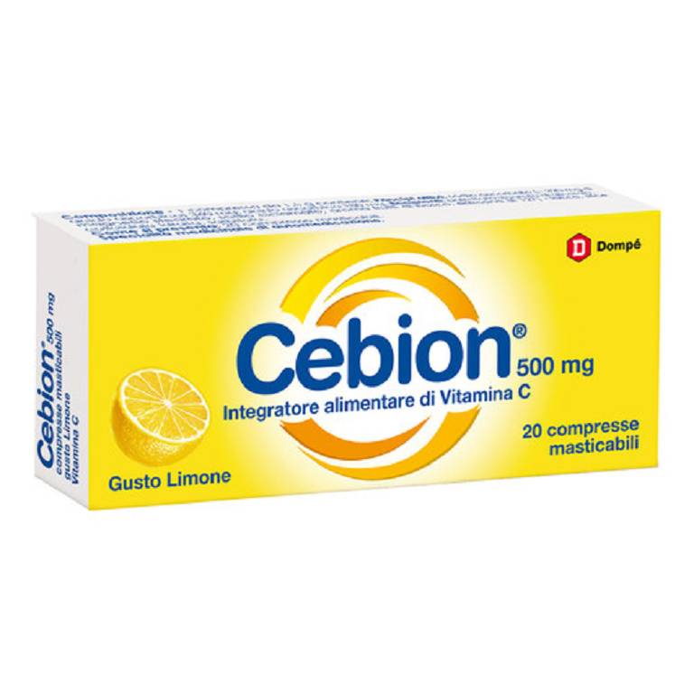 CEBION MAST LIMONE VIT C 20CPR