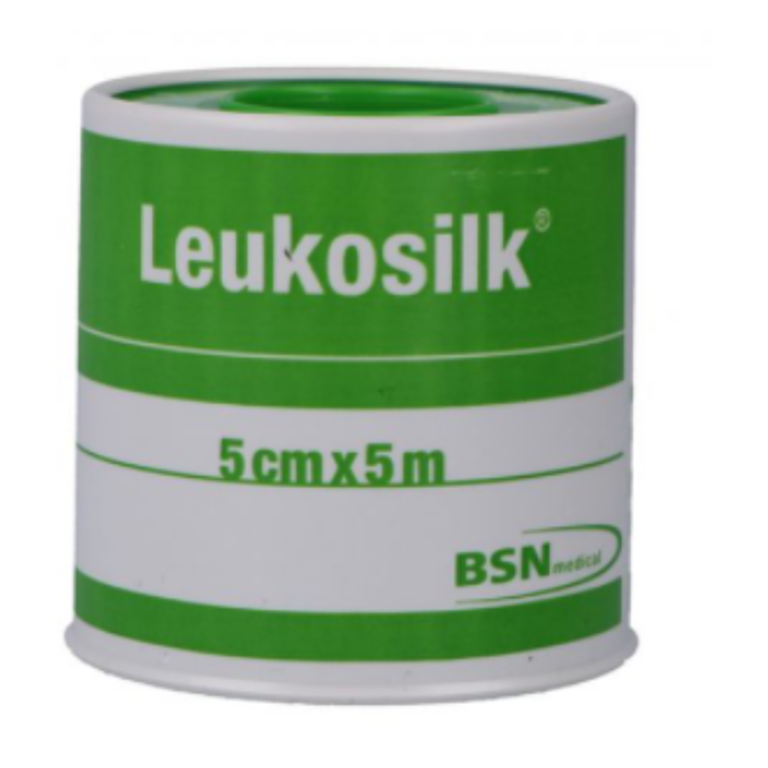 CER ROC LEUKOSILK 5X500CM