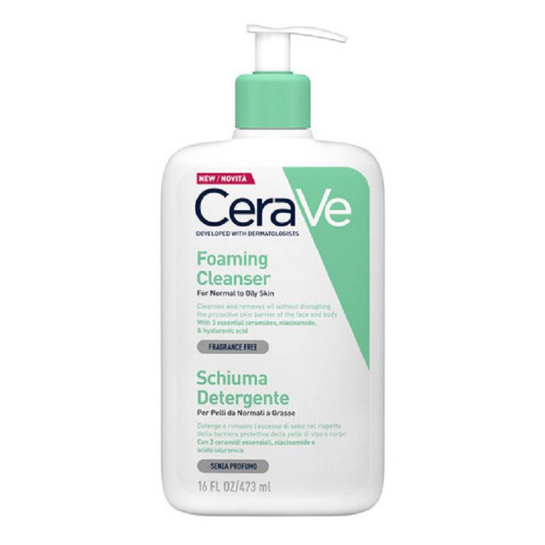 CERAVE SCHIUMA DET VISO 473ML