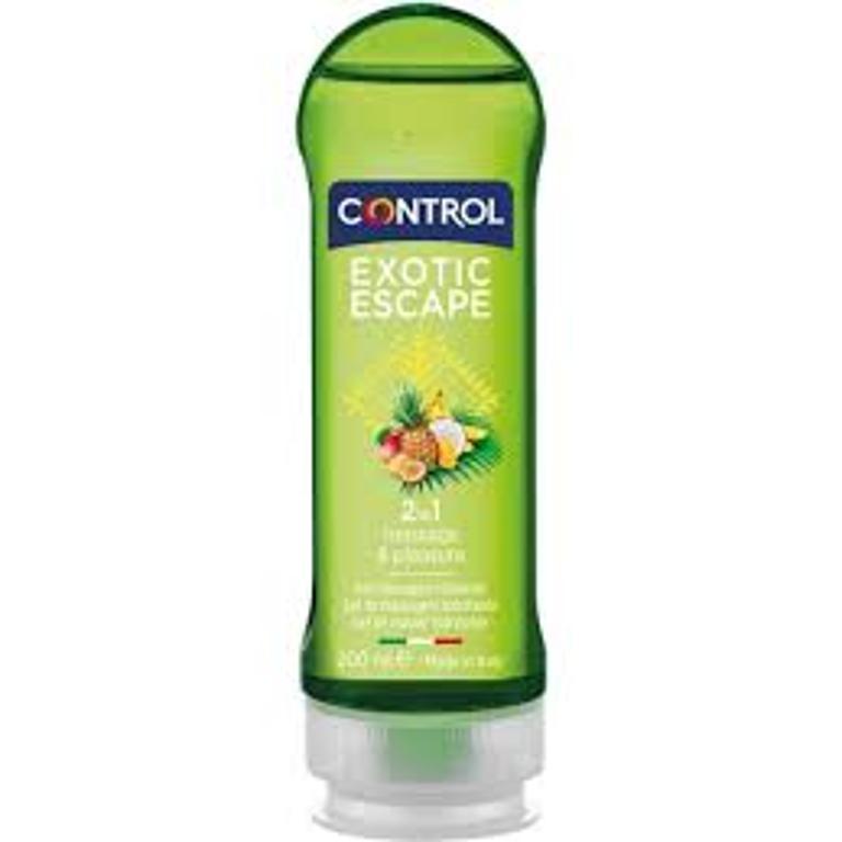 CONTROL MASAGE GEL EXOTIC 200