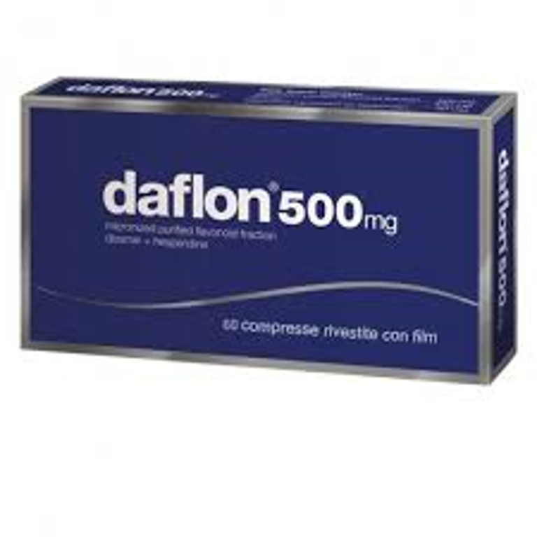 DAFLON*60CPR RIV 500MG