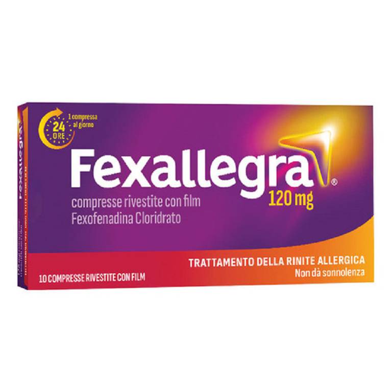 FEXALLEGRA*10CPR RIV 120MG