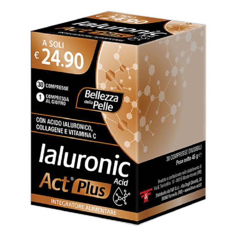 IALURONIC ACID ACT PLUS 30CPR