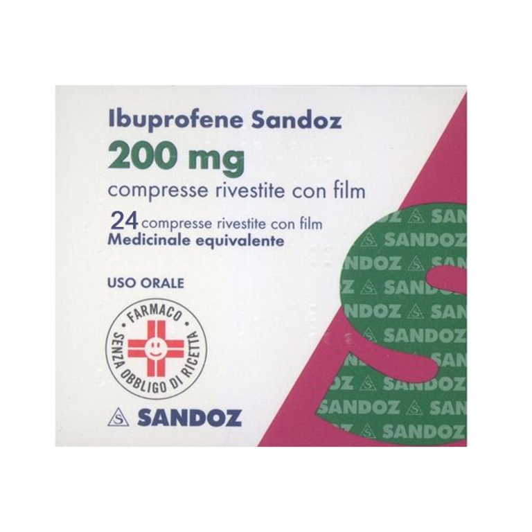 IBUPROFENE SAN*24CPR RIV 200MG