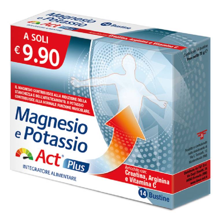 MAGNESIO POTASSIO ACT PLUS 14B