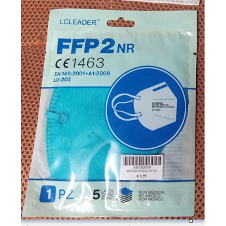 MASCHERA FFP2 AD CEL DPI 1PEZ