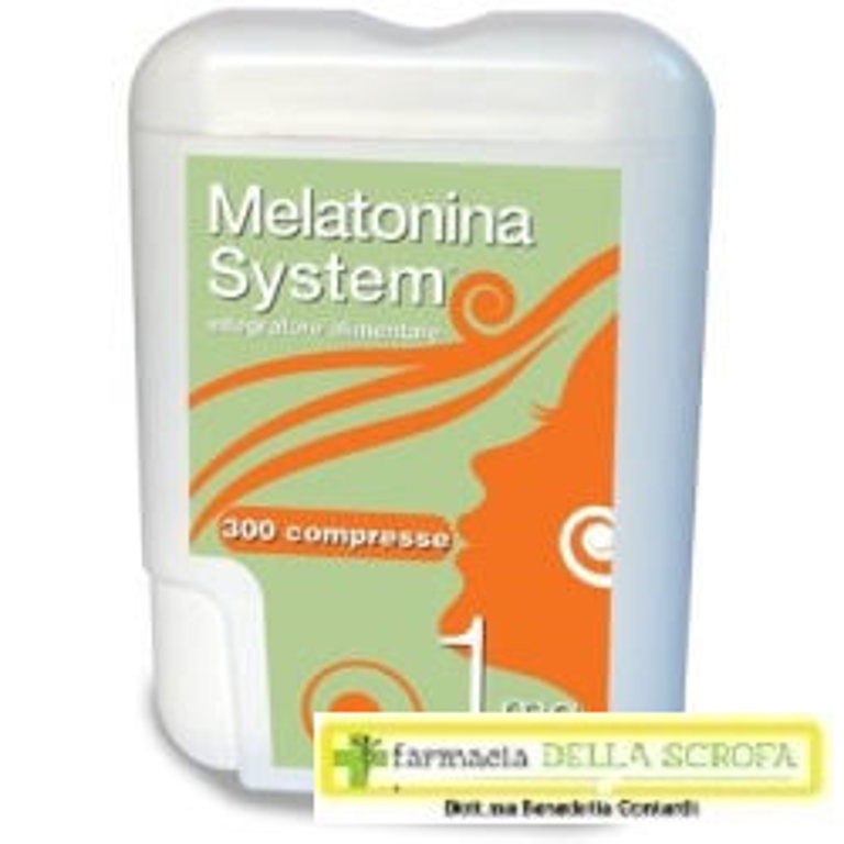 MELATONINA SYSTEM 300CPR 1MG