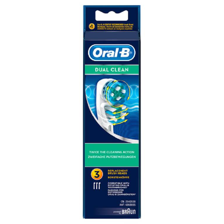 ORALB DUAL CLEAN EB417 TEST3PZ