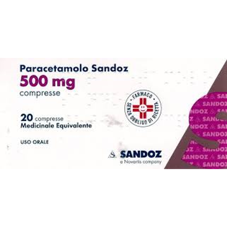 PARACETAMOLO SAND*20CPR 500MG