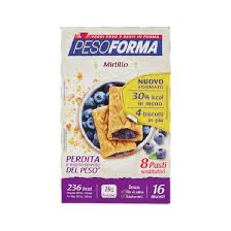 PESOFORMA BISC MIRTILLI 16PZ