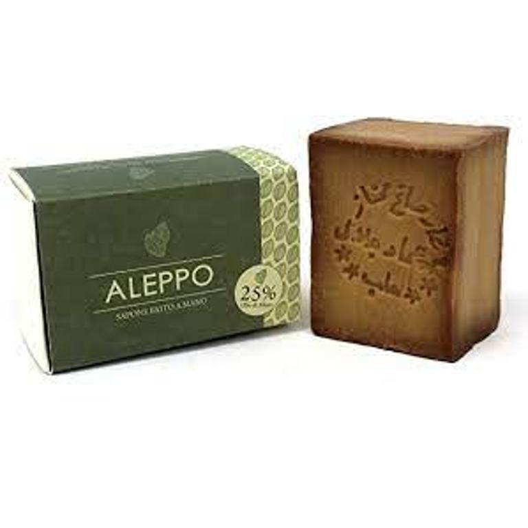 SAPONE DI ALEPPO ALLORO 25%