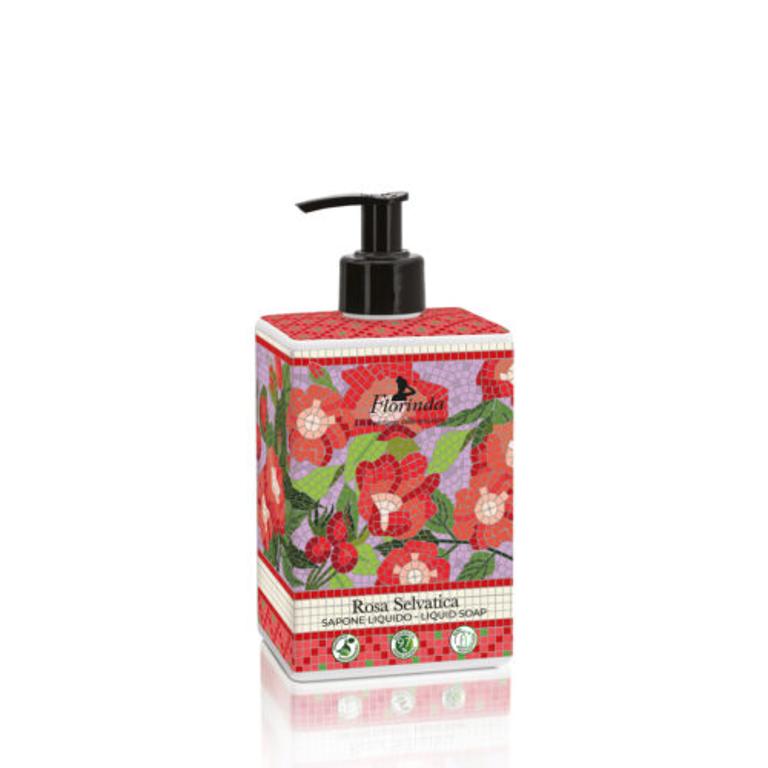 SAPONE LIQUIDO 500ML ROSA SELV