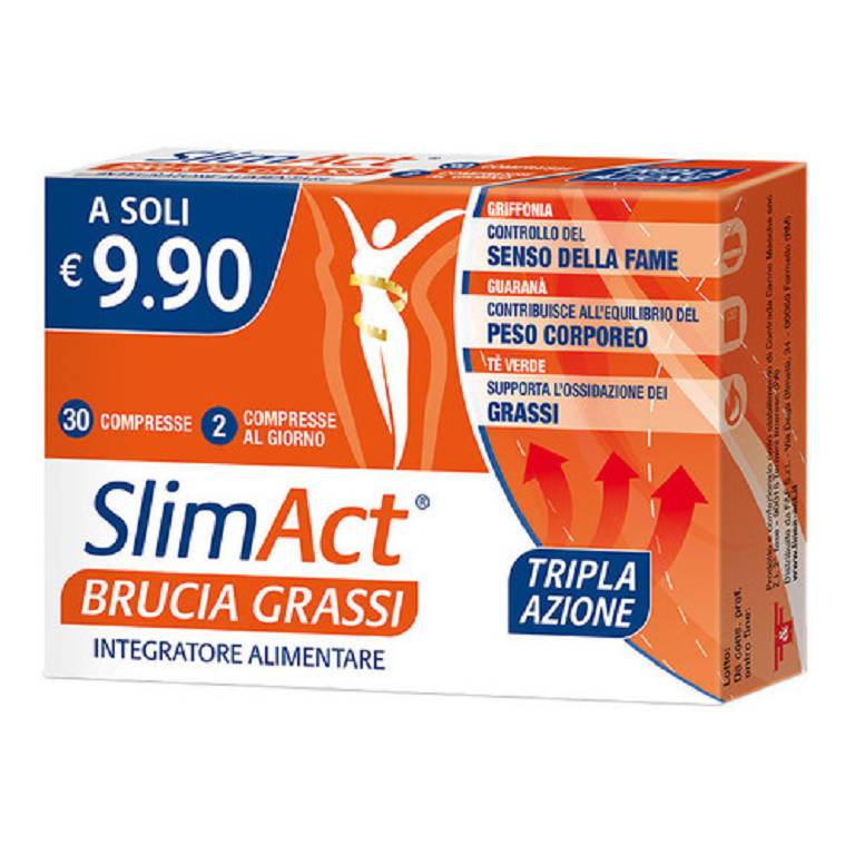 SLIM ACT BRUCIA GRASSI 30CPR