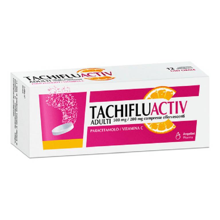 TACHIFLUACTIV*12CPR 500+200MG