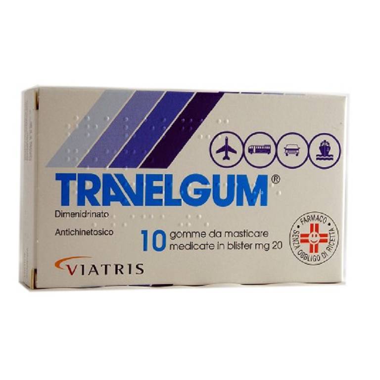 TRAVELGUM*10GOMME MAST 20MG