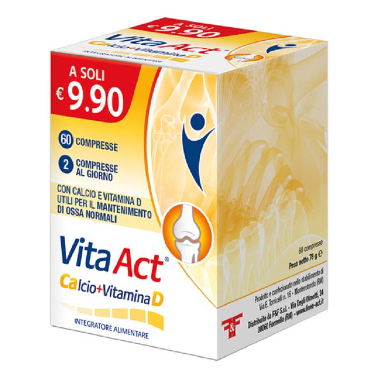 VITA ACT CALCIO+VIT D 60CPR