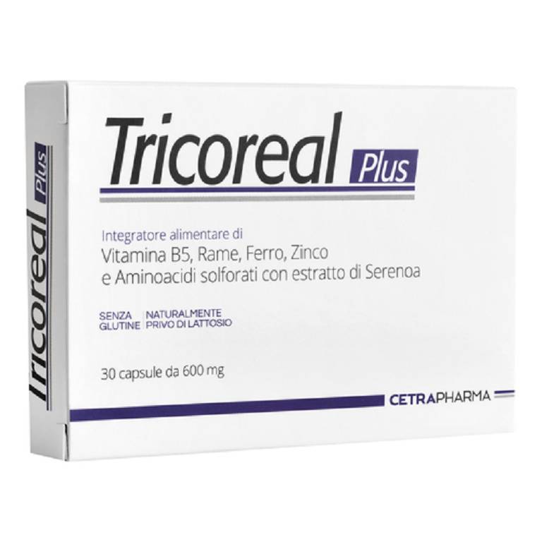 ZZZ TRICOREAL PLUS 30CPS 600MG